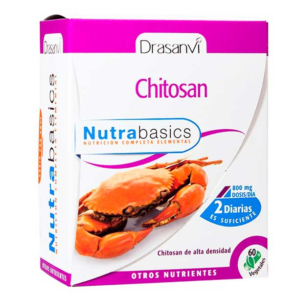 Drasanvi Chitosan 60 Capsulas Nutrabasicos.