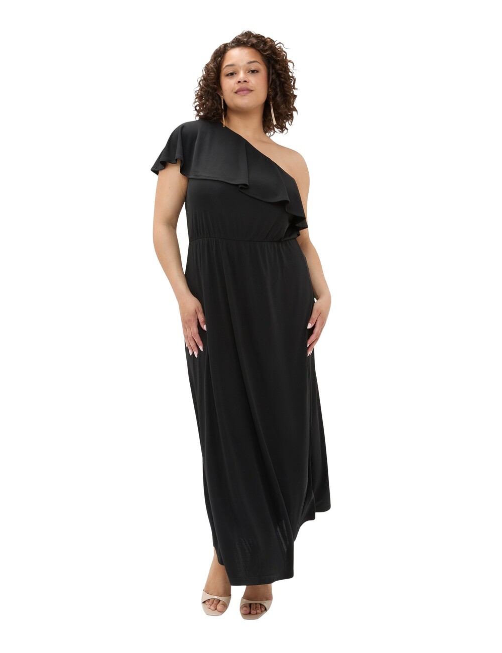 Fiorella Rubino - Vestido Dream asimétrico con volante