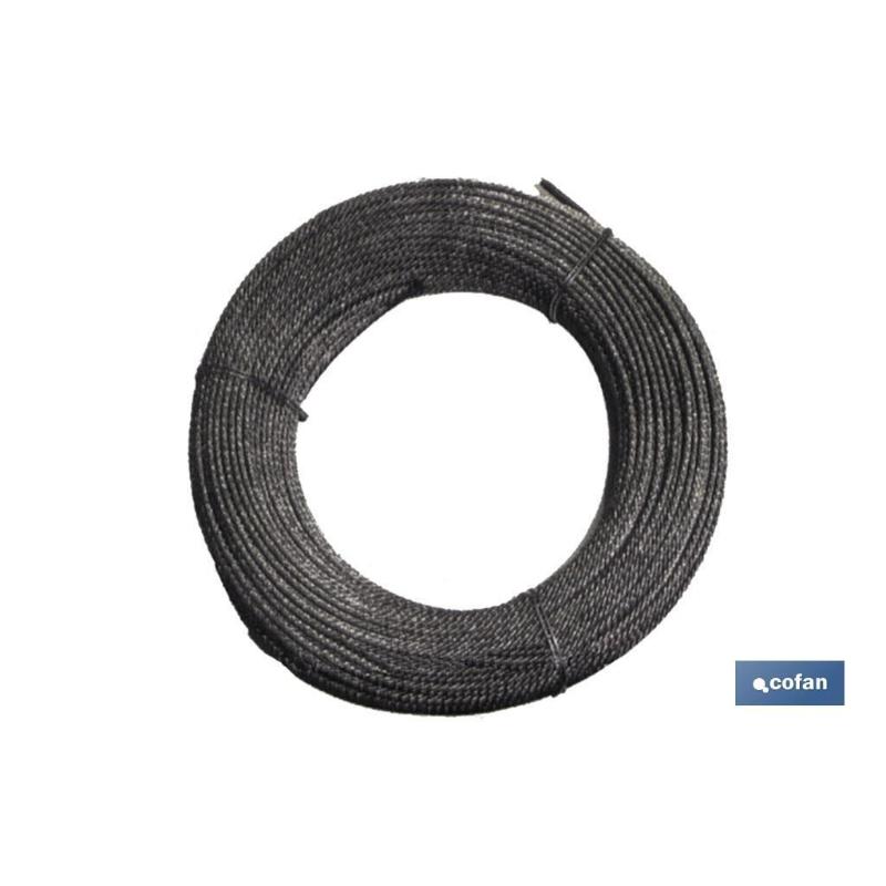 Rollo cable galvanizado 250 mts. 8mm.