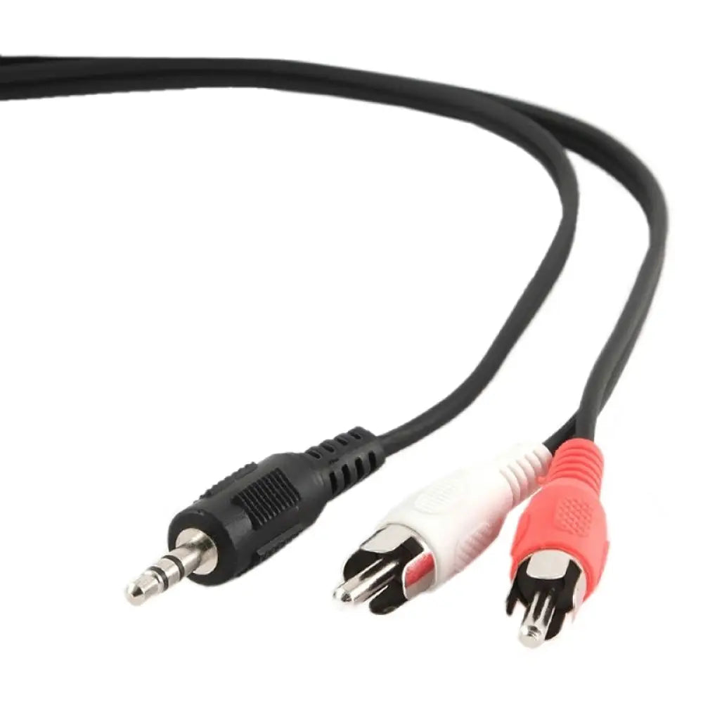 Cable de Audio Gembird 3.5mm a 2xRCA Macho/Macho 2.5m