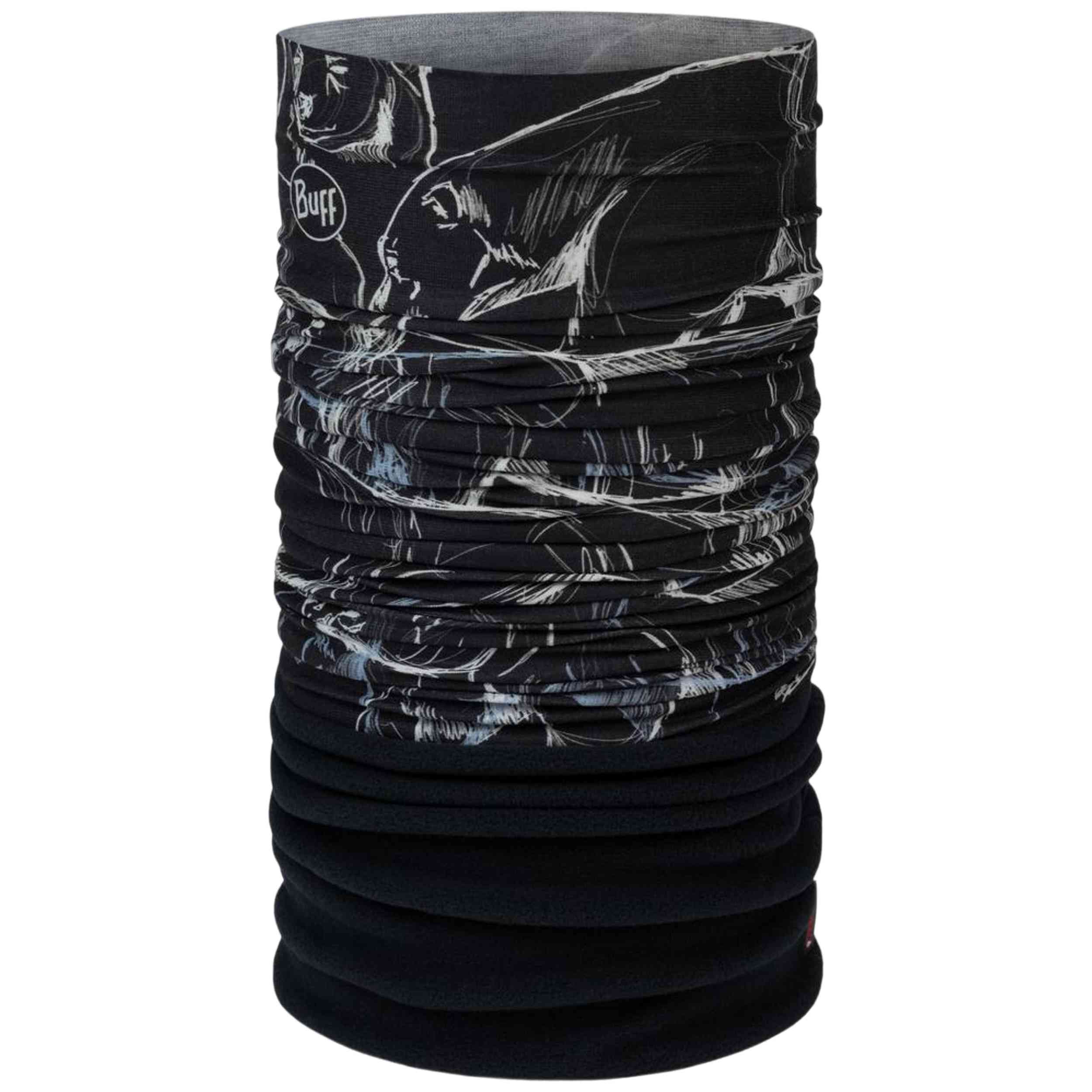 Bufanda Buff modelo Bargy Black en color Negro