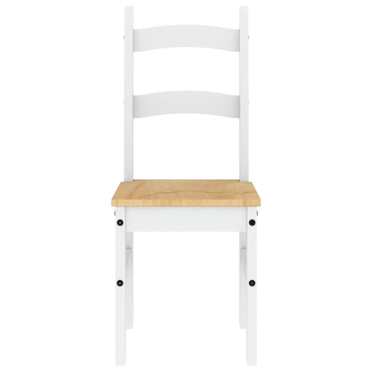 Pack de 2 sillas Moreo madera de pino 99x40x46 cm