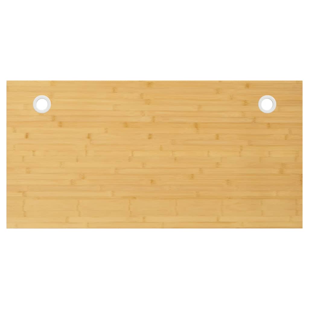 vidaXL Tablero de escritorio de bambú en dimensiones 80x40x1.5 cm/110x55x1.5 cm/110x55x2.5 cm y más | estructura resistente ideal para salón dormitorio o estudio