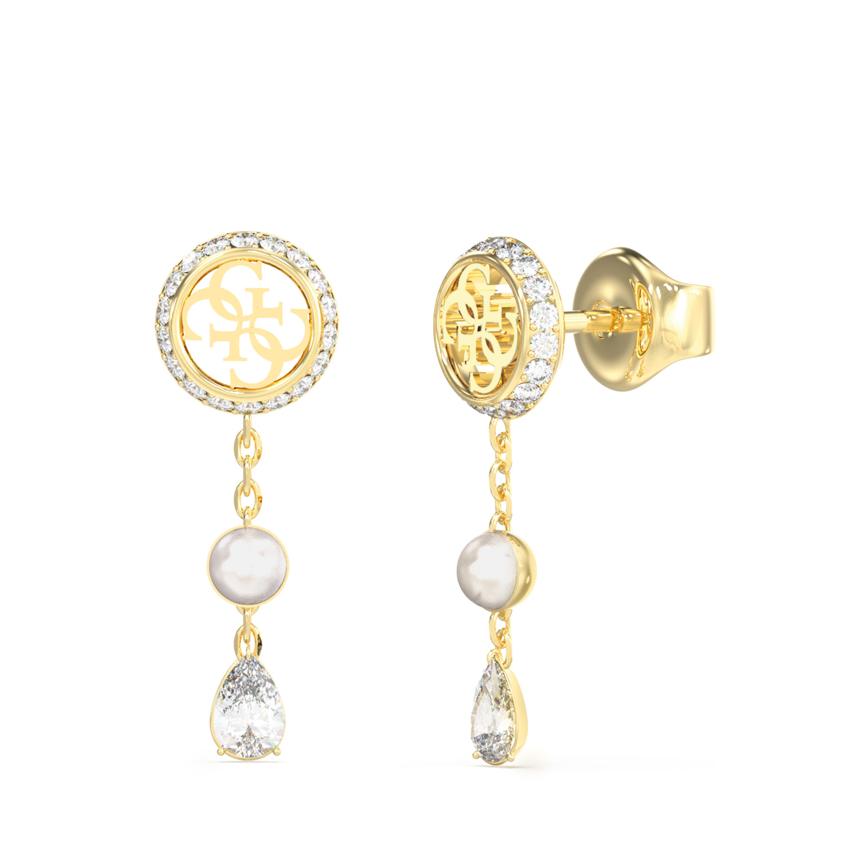 Guess Pendientes de acero JUBE05521JWYGT-U , para Mujer