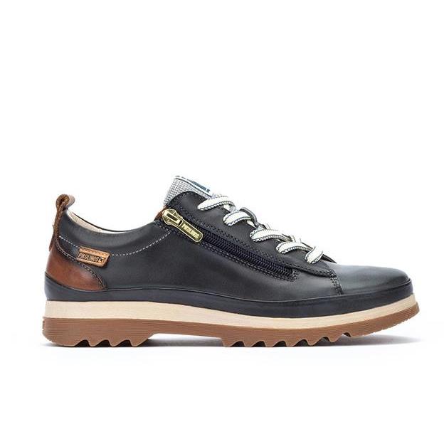 Zapato Casual Mujer Pikolinos W3w-6979 Vigo Azul Marino
