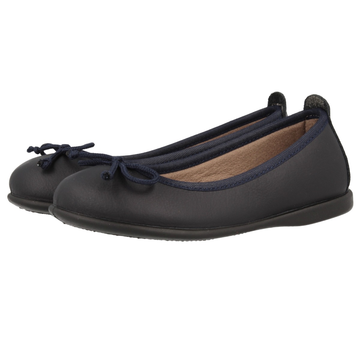 Zapatos Gioseppo Bailarinas Escolares Azul Marino Voltaire
