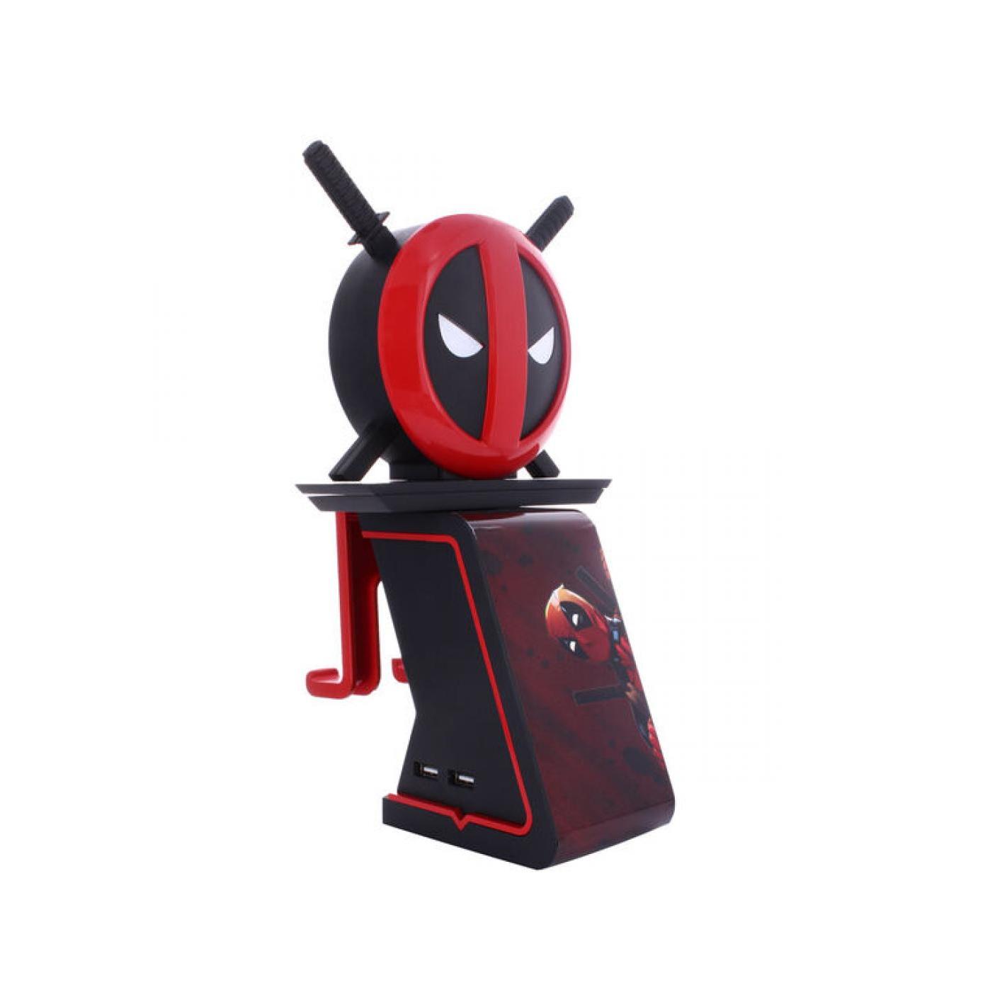 Exquisite Gaming Cable Guy Ikon Soporte Sujeción Figura Deadpool Marvel 20cm