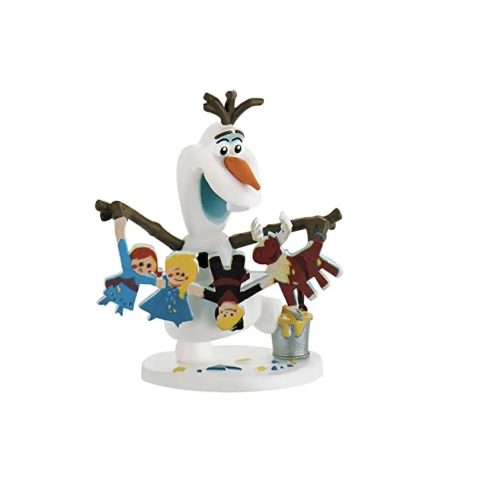 FROZEN-PRINCESA FIGURA PVC-FROZEN ANA 10CM OLAF 6.50-7CM  Colecciona todas las figuras. Figura de material duradero, lavable, reutilizable y aspecto de alta calidad. Posible para pastel o para coleccionista. Uso a partir de 3 años.DISNEY