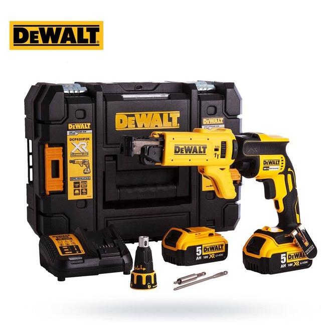 DESTORNILLADOR INALÁMBRICO PARA GK XR 18V 2*5.0AH LI-LON+DCF6201 - DW DCF620P2K