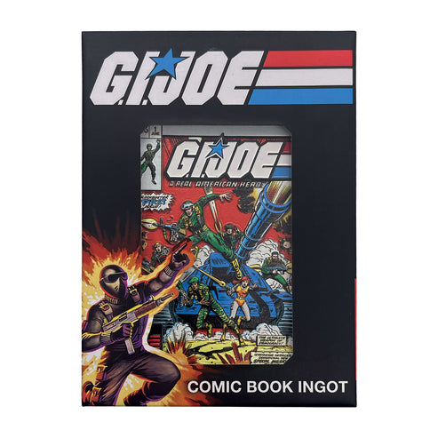Placa G.I. Joe: A Real American Hero #1 Limited Edition Ingot 13 cm