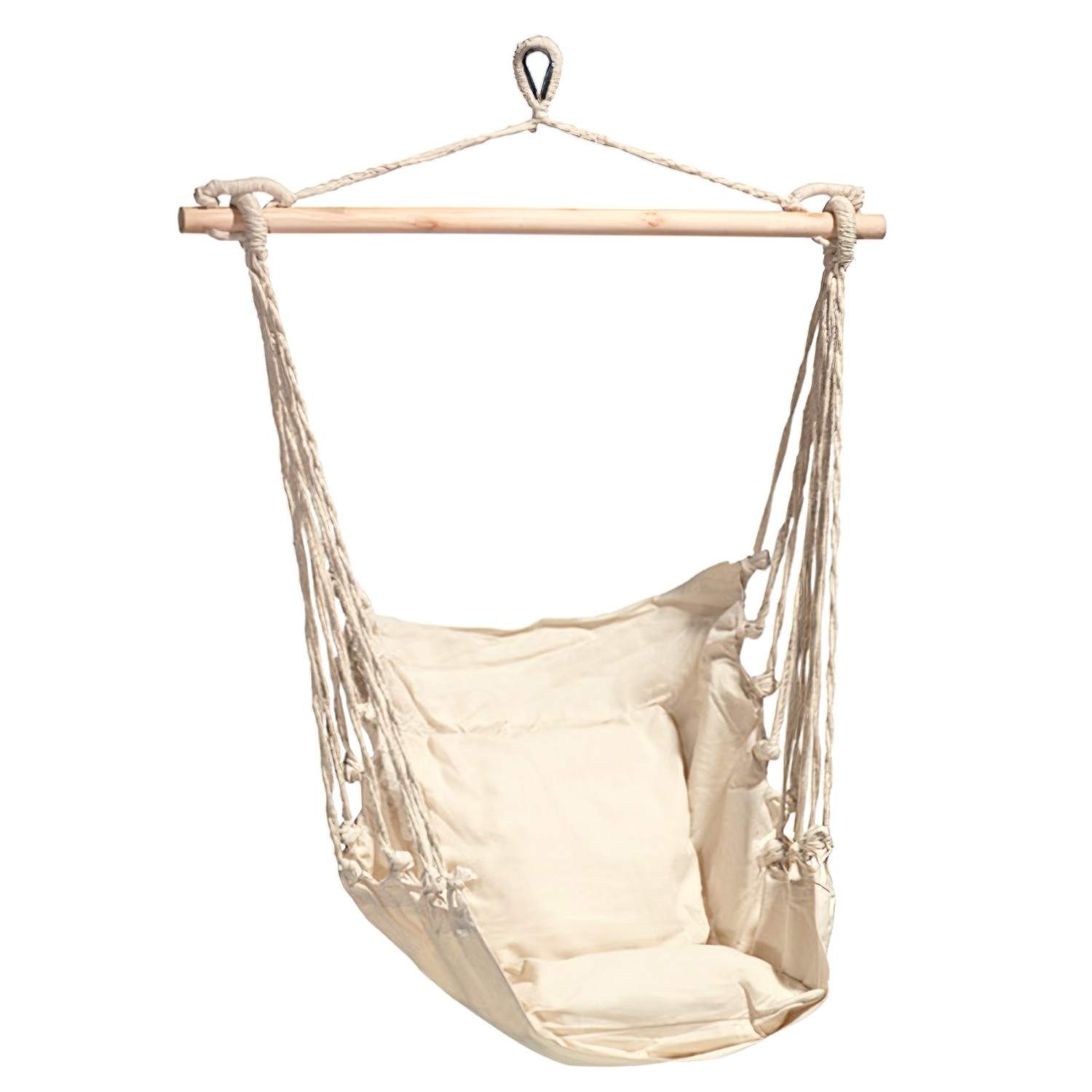 SANCO STORE - PAPILLON Hamaca Sillon Colgante Color Natural