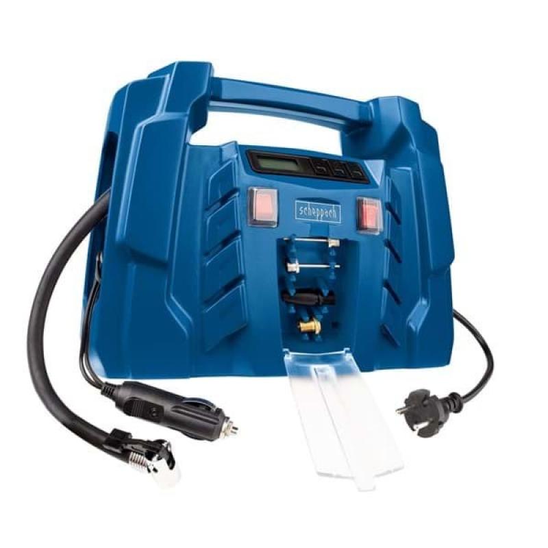 Scheppach, Compresor de aire de CA de 0,2 W, uso doméstico ligero, azul