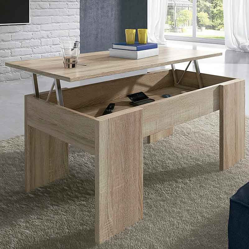 Mesa de Centro Elevable Gala - Multifuncional y Minimalista