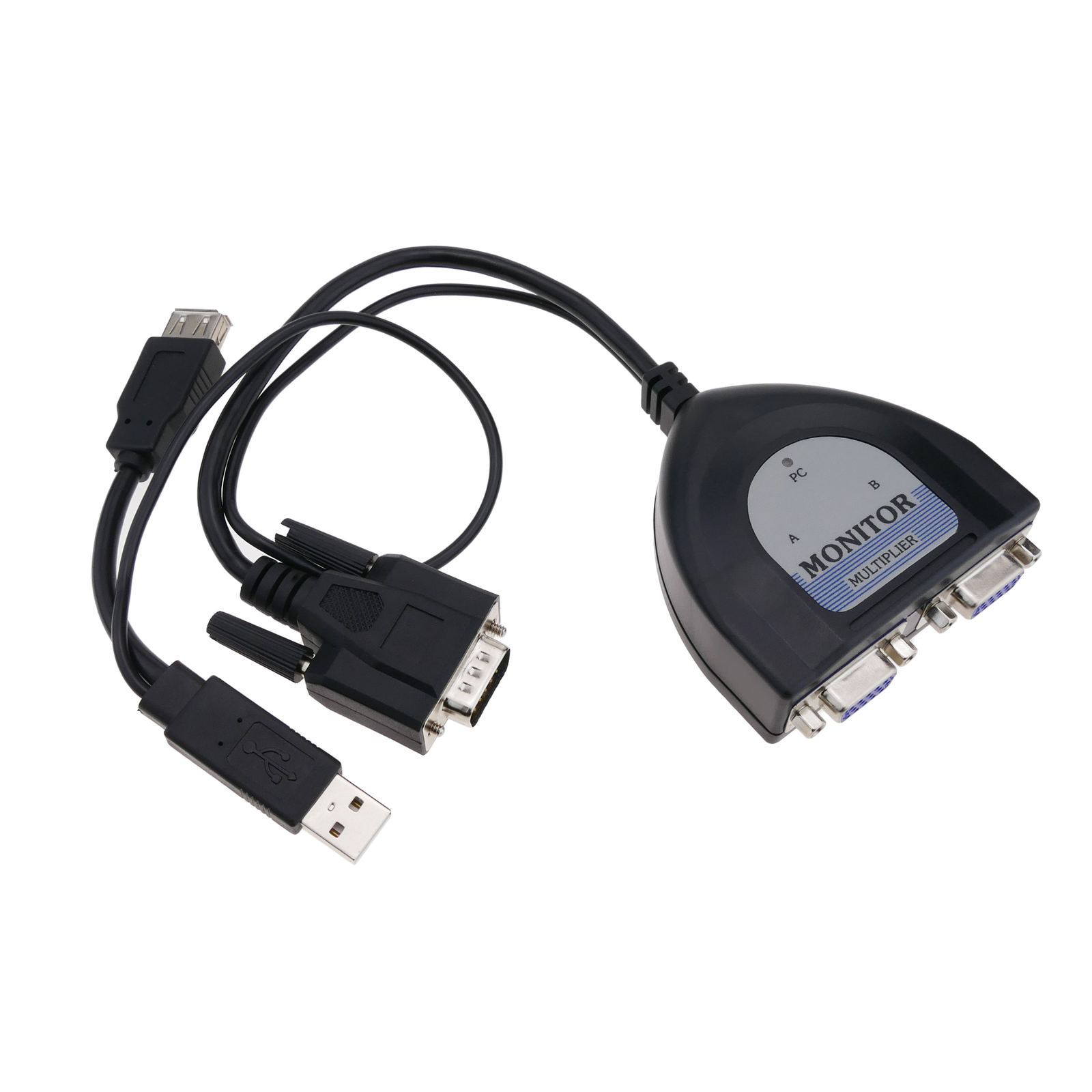 Multiplicador VGA con cable (2 VGA) - BeMatik