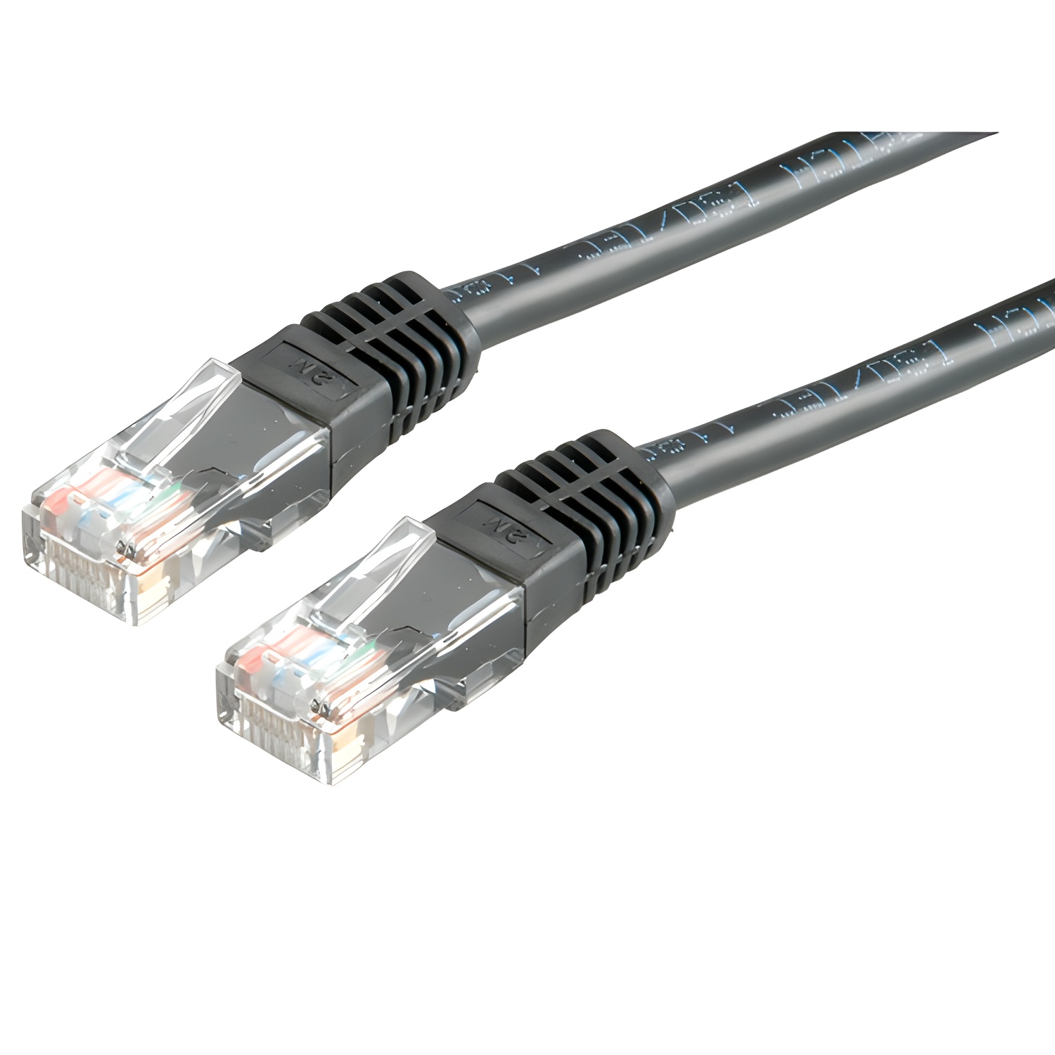 Roline Cable de conexión Cat.5e (Clase D) UTP, Negro, 1 m