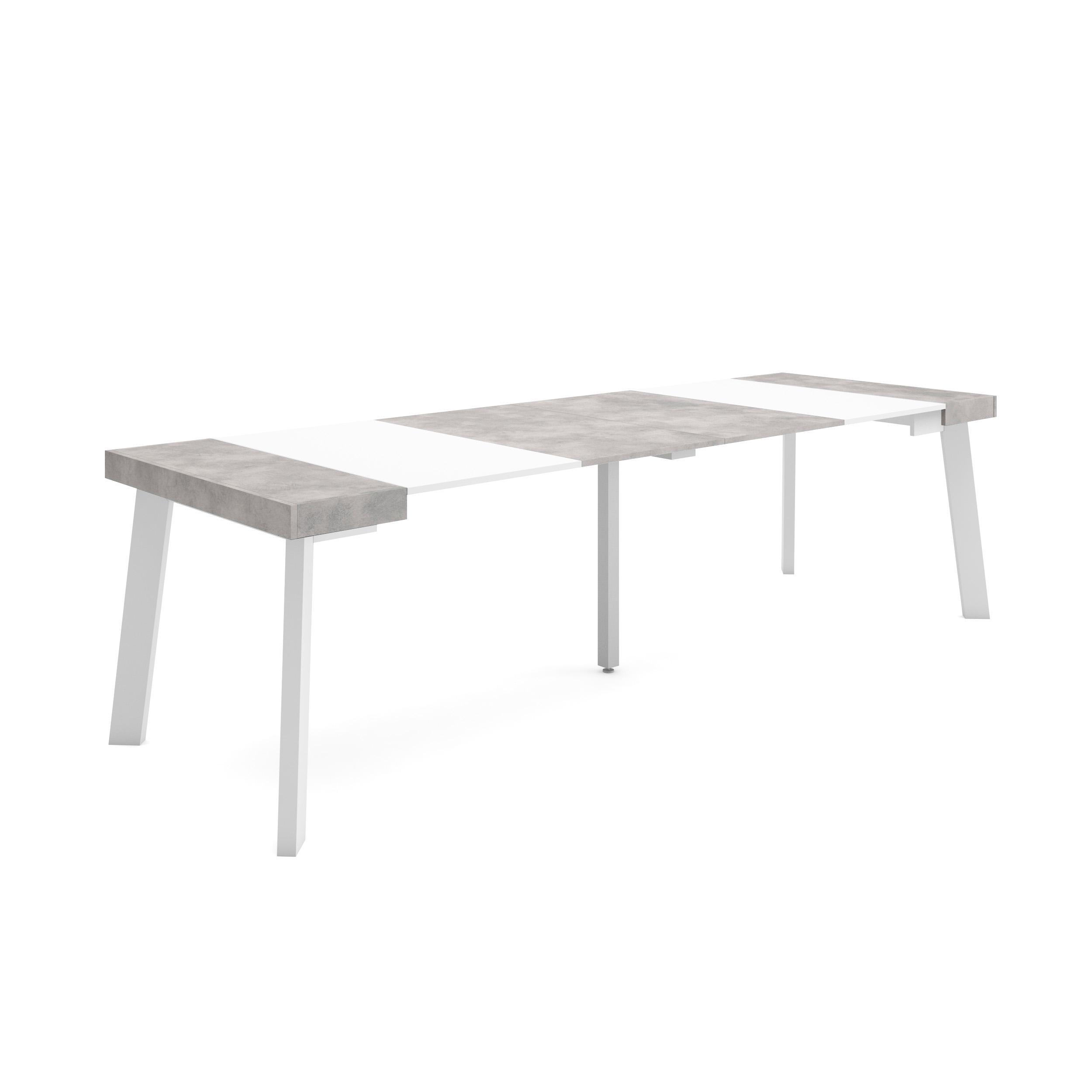 Skraut Home, Mesa Consola Extensible, Mesa Auxiliar, Tapa, 58/262x90x73cm, Práctica y Versátil, Varios colores disponibles