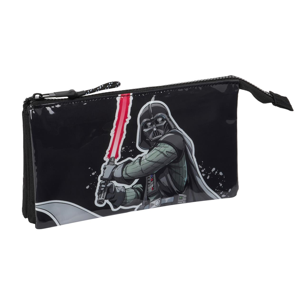 Portatodo Triple Star Wars "The Fighter" 22X12X3Cm (Safta 812401744)