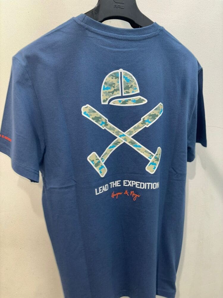 Camiseta Harper and Neyer navy ethnic