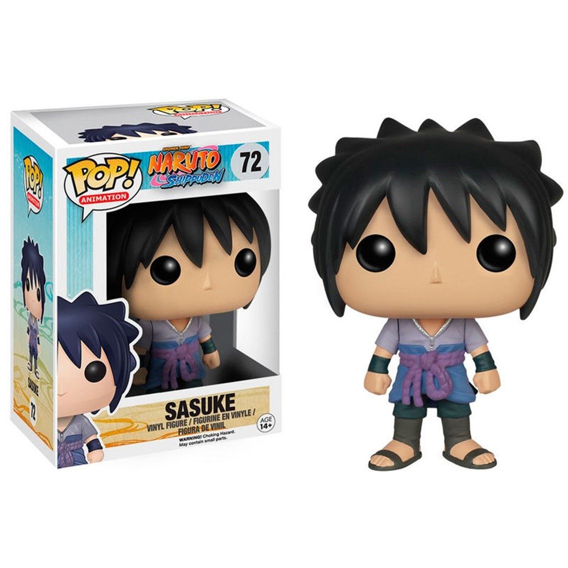 FUNKO POP! NARUTO: SHIPPUDEN - SASUKE, 6367, Nº1194, TIENDA CON LICENCIA OFICIAL