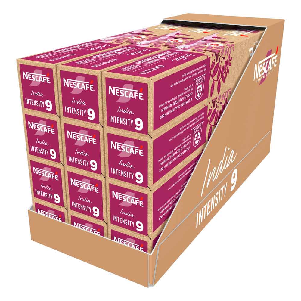 Nestlé Nescafé India Espresso - 120 Cápsulas de Café Aluminio