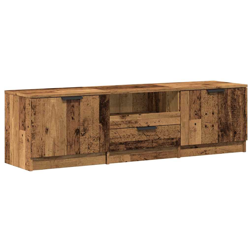 vidaXL Mueble de TV de madera antigua 140x35x40 cm Madera ingeniería