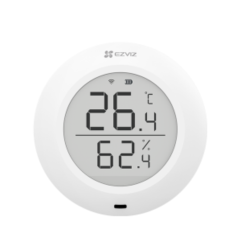 Ezviz T51c Interior Sensor De Temperatura Y Humedad Independiente Inalámbrico