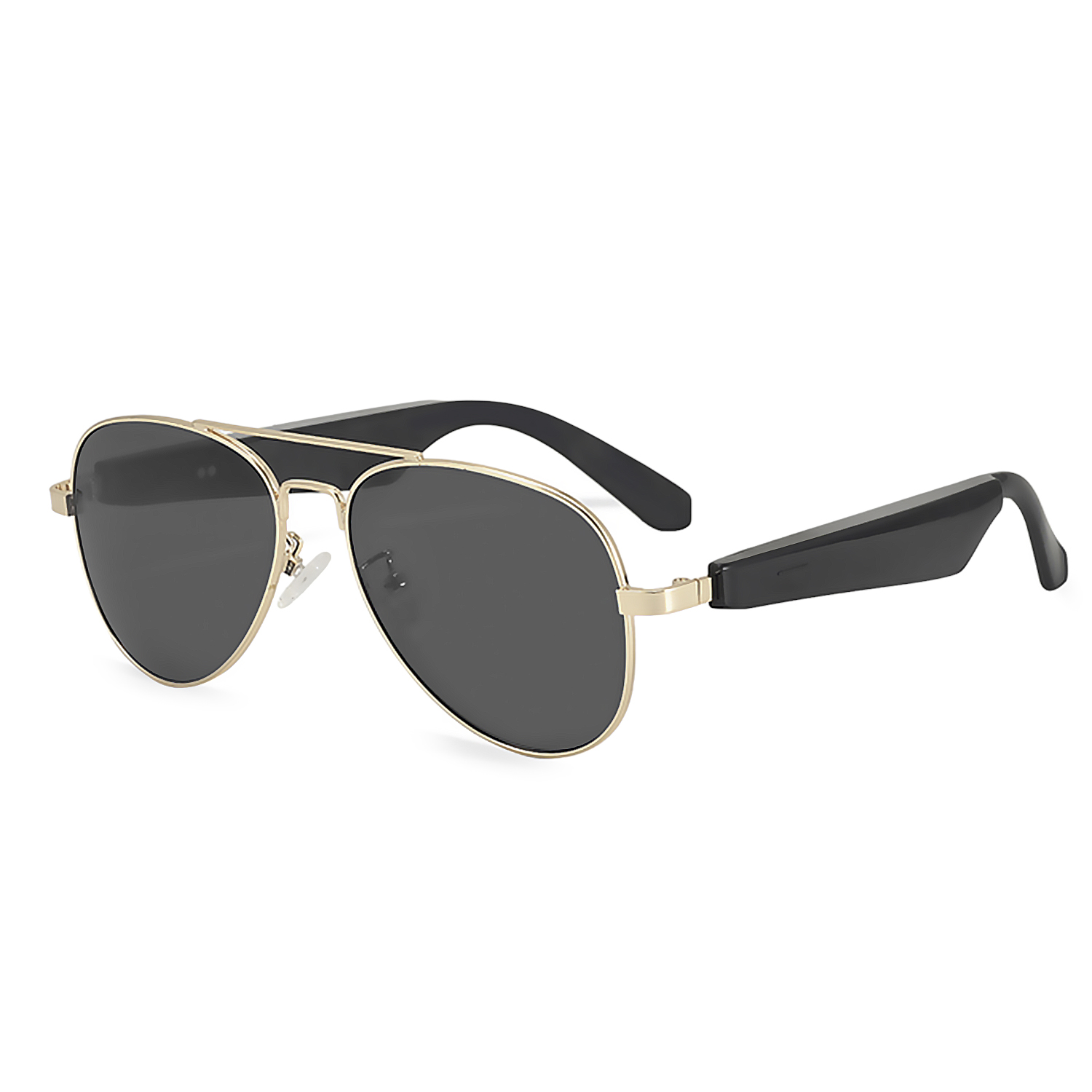 DAM. Gafas inteligentes A01-3112, control de llamada bluetooth, asistente de voz, traducción AI. Tamaño L. 15x16x5cm