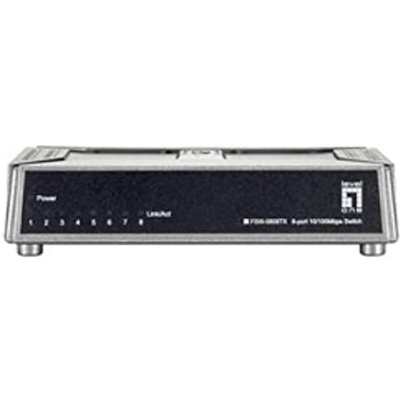 Switch Level One Fsw-0808Tx 10/100 8 Puertos Base Magnetica