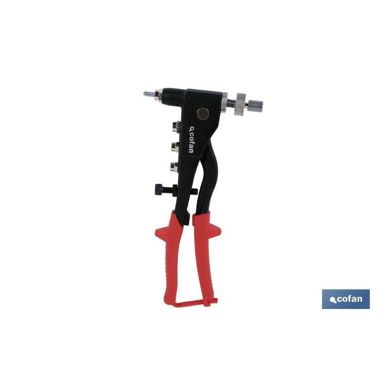 Remachadora tuercas remach. m-3 a m-6