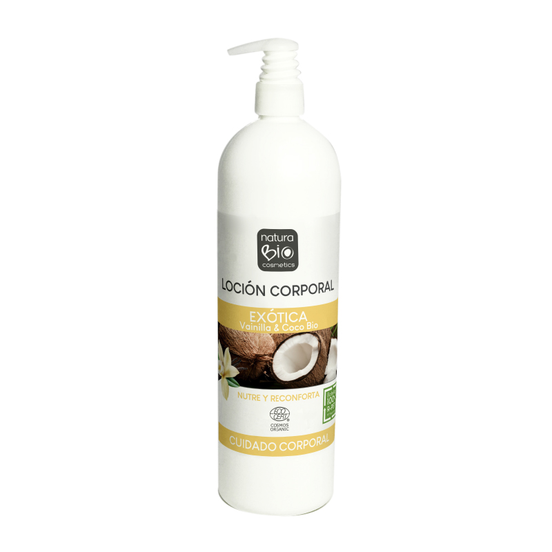 Loción Corporal Exótica Vainilla y Coco Bio 740 ml NaturaBIO Cosmetics