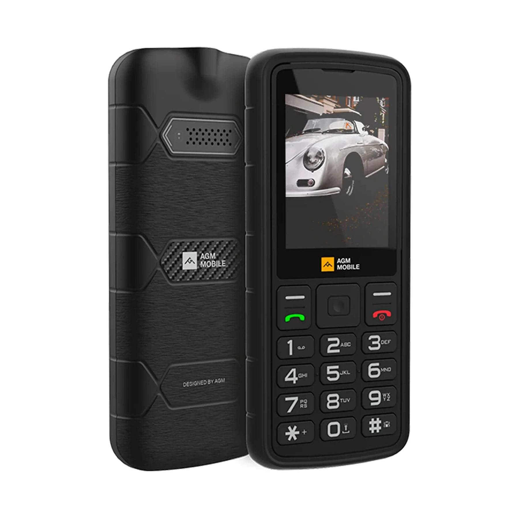 Smartphone AGM M9 4G BLACK 0,13GB 0.05GB RAM 2,4" 4G Negro