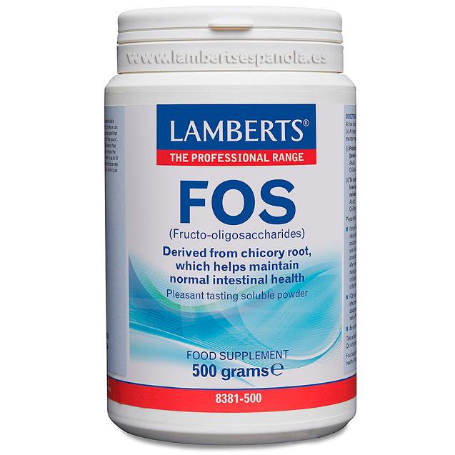 Suplemento Lamberts Fos 500 Gr Polvo - Efecto Prebiótico