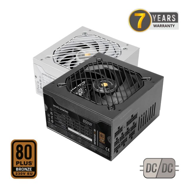 Fuente Alimentación PC MARS GAMING MPB850SIM