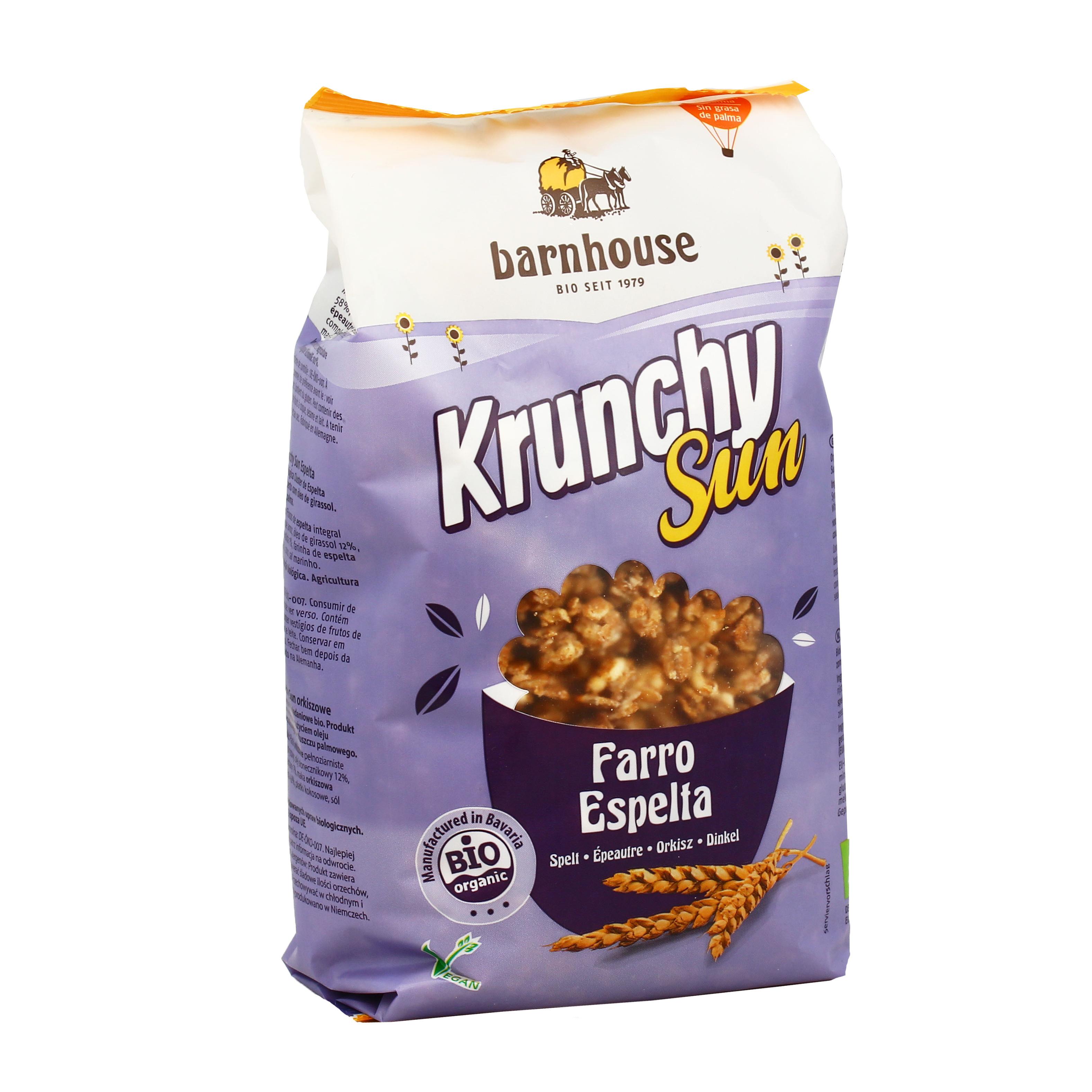 Muesli Krunchy Sun Espelta Barnhouse