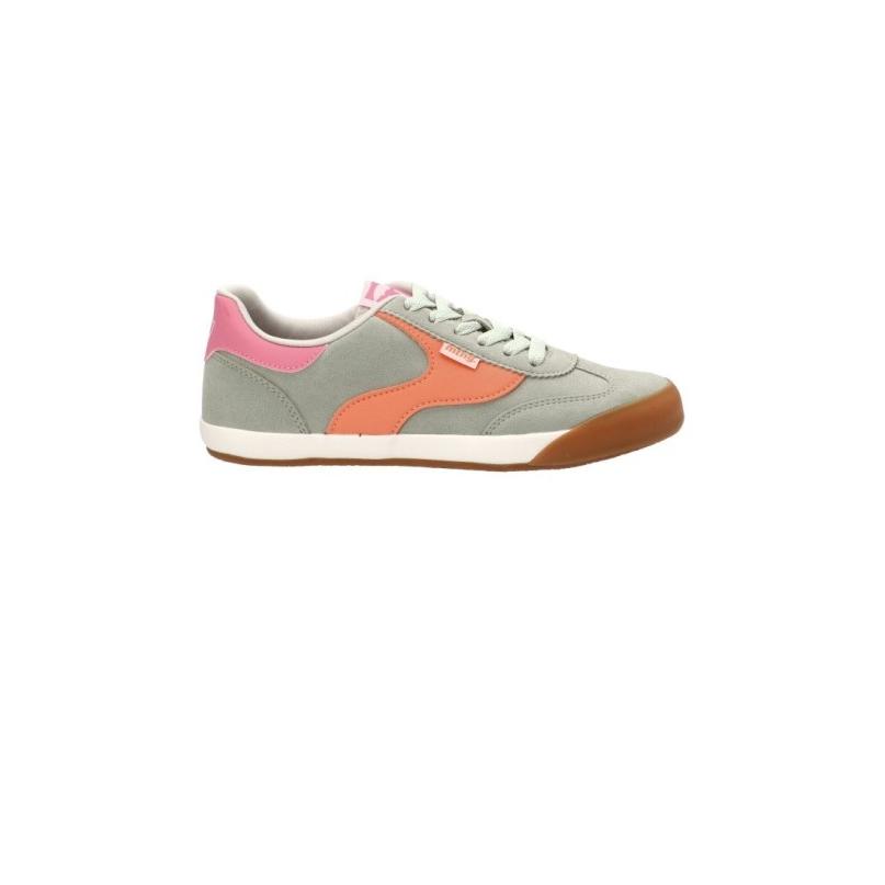 Zapatillas Casual Mustang - Mujer - Suela Plana - Modelo 60940 - Color Azul