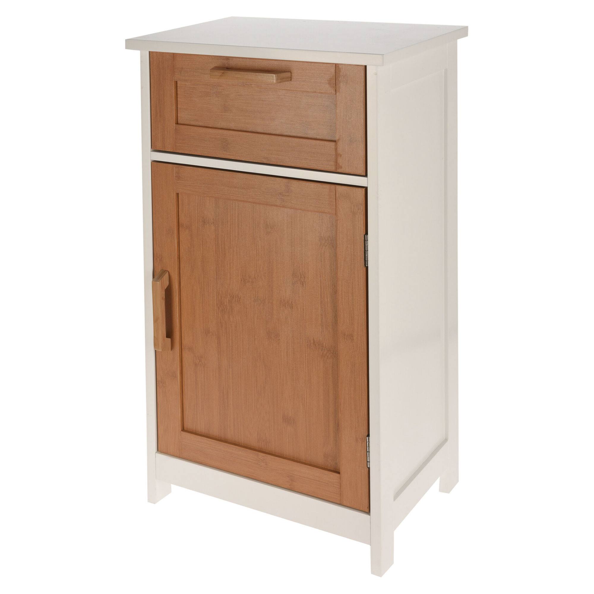 Well Home Armario en mdf color bambú H.70cm