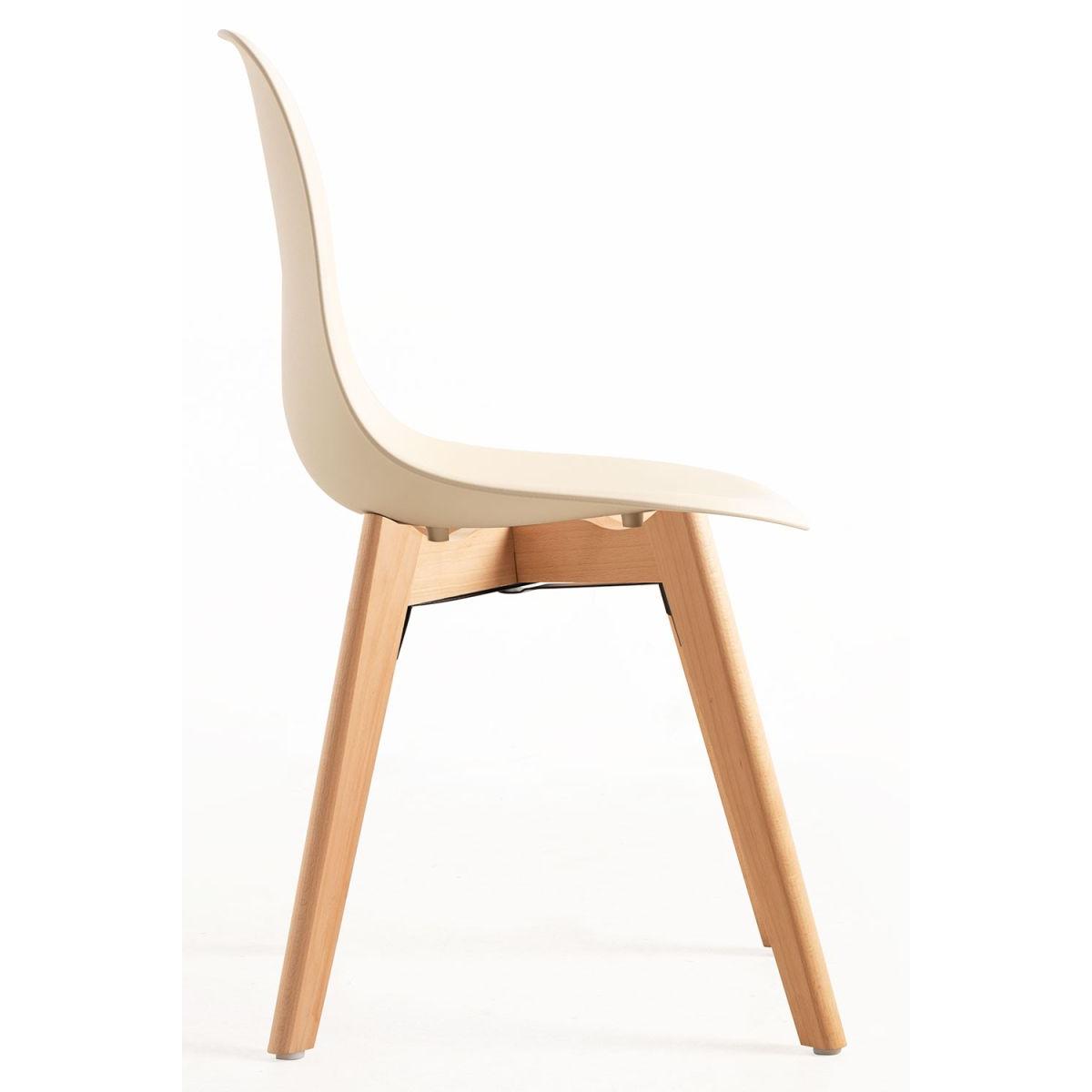 Regalos Miguel - Packs Sillas Comedor - Pack 4 Sillas Kelen - Beige