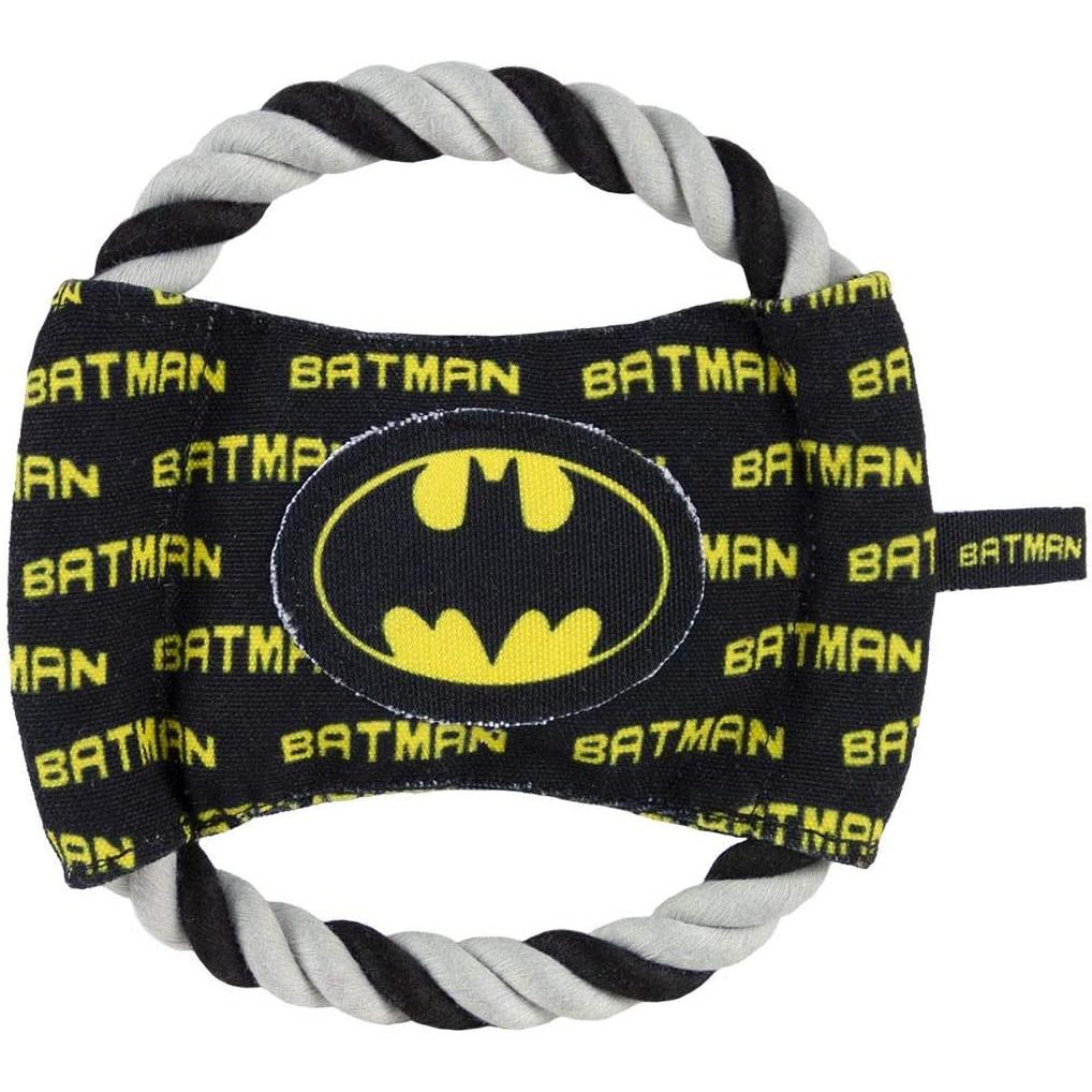 Juguete para Perro Disco de Batman - Juguete con Cuerda Dental y Sonido Cerdá