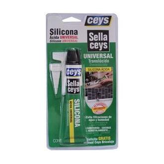 Silicona universal transparente 50ml  blister