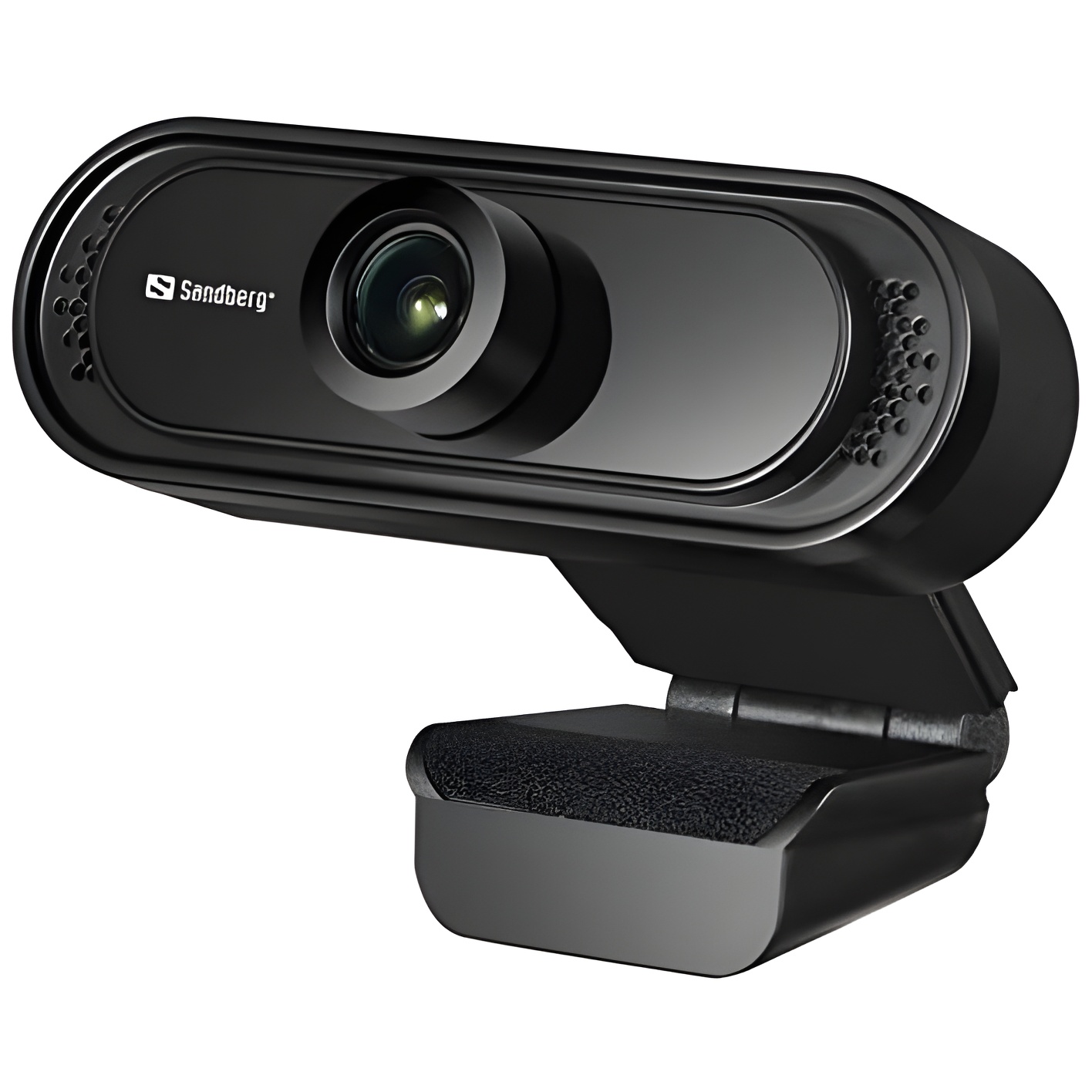 Sandberg USB Fhd 2Mp Webcam with Microphone 1080P 30Fps Glass Lens 60 ° Clip-On/Stand 5 Years Warranty