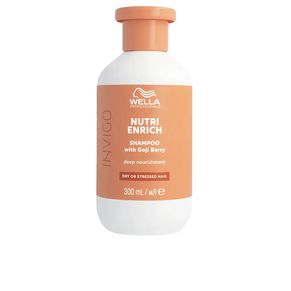 Wella Professionals Invigo Nutri Enrich Champú 300 Ml. Para Cabellos Secos y Dañados. Nuevo Formato.