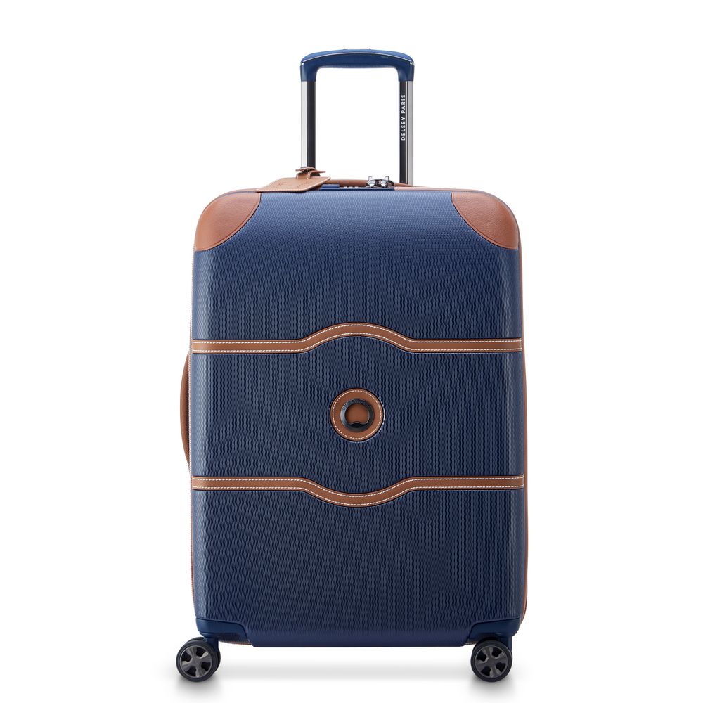 DELSEY PARIS Maleta mediana 66 cm CHATELET AIR 2.0, 69 L, rígida, 4 ruedas dobles, de 100% policarbonato. Varios colores