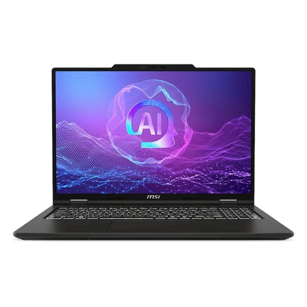 Pc portátil Intel Core Ultra 7 240H 16" Windows 11 MSI 9S7-261321-040 Ram 32 GB Disco 1 TB  | SSD, Negro