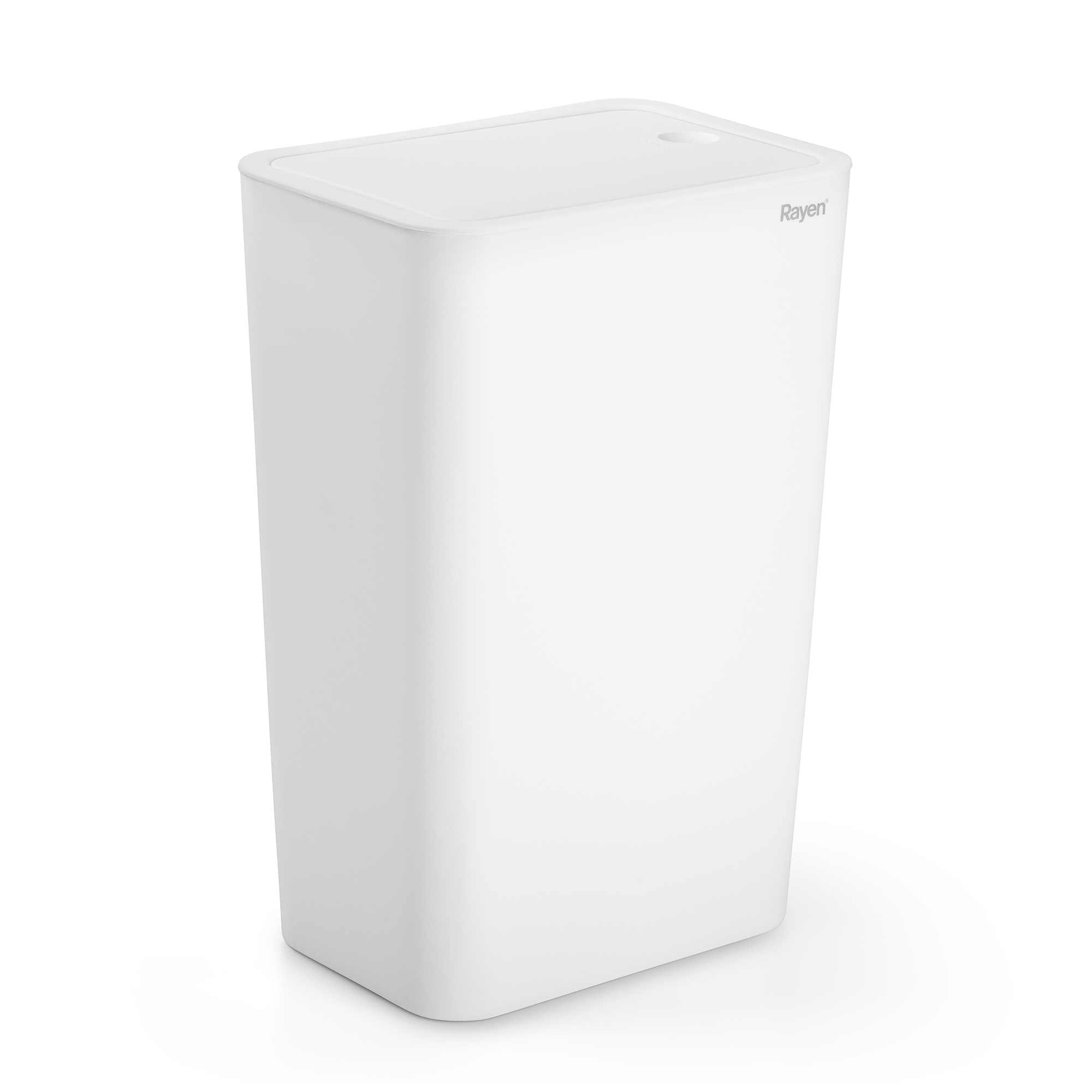 Rayen - Papelera de Baño con Tapa 9L, Ideal para su Baño, Gran Capacidad