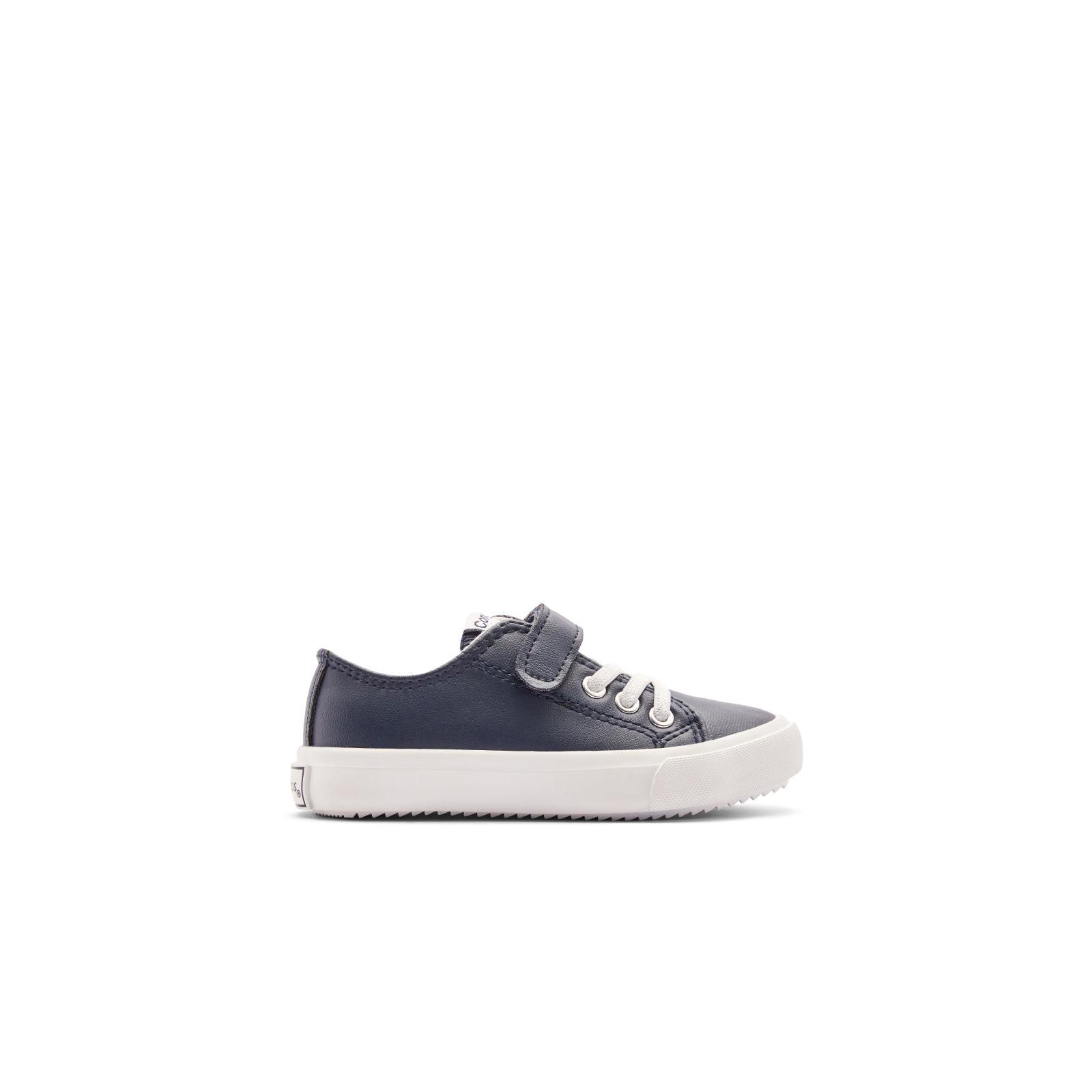 Conguitos - Zapatillas Bajas de Niños con Cierre Adherente en Azul Marino para Niños y Niñas