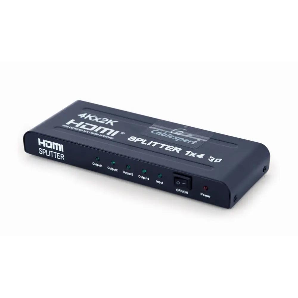 Gembird DSP-4PH4-02 Divisor de HDMI 4 Puertos Negro