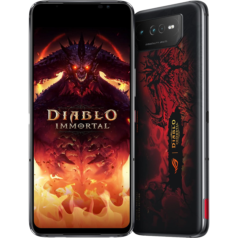 Asus ROG 6 Diablo Immortal Edition Dual Sim 16GB 512GB Rojo Infierno