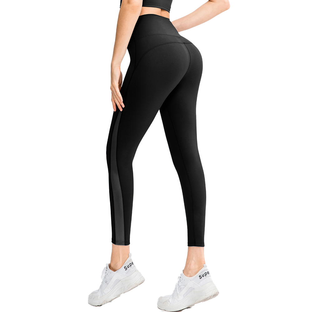 Pantalones de yoga de cintura alta para mujer, antisentadillas, color  melocotón, hermosos pantalones de yoga para glúteos, cintura alta,  levantamiento de glúteos, pantalones deportivos para fitness