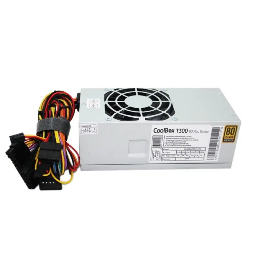 Fuente Alimentación CoolBox T300 300W 80 Plus Bronze