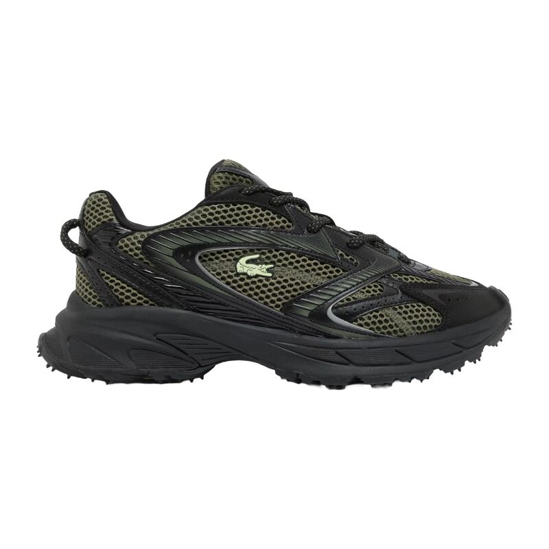 Zapatillas Verdes Lacoste L003 Neo Shot Khaki Black de Estilo Deportivo